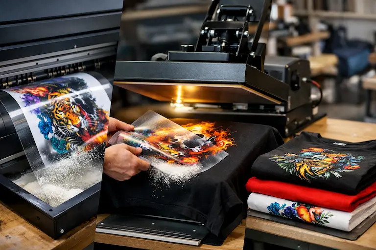 DTF чи DTG: сучасні методи друку на текстилі