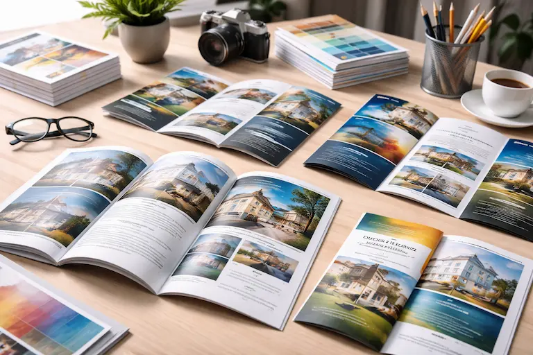 Матеріали та скріплення брошур