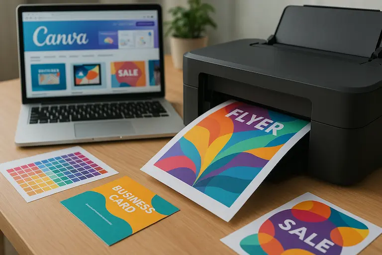 Поліграфічний друк із Canva: що врахувати