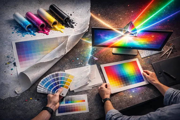 Як підготувати макет: CMYK vs RGB без помилок CMYK vs RGB: як зберегти колір у друкованому макеті