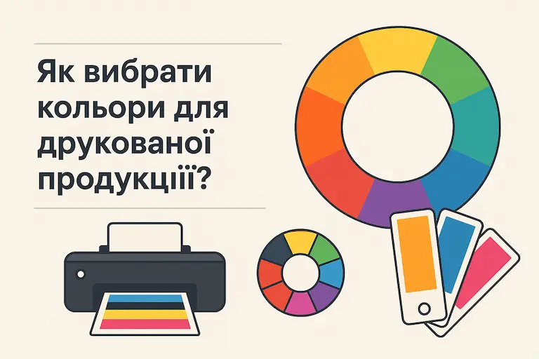 Як вибрати кольори для друкованої продукції: 17 порад від дизайнерів