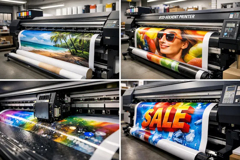 Матеріали та стійкість екосольвентного друку