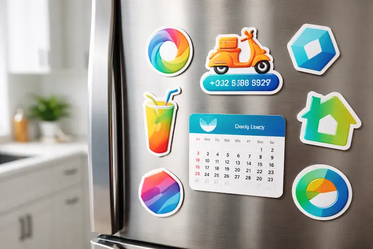 Друк магнітів на холодильник: ціна, тираж, дизайн