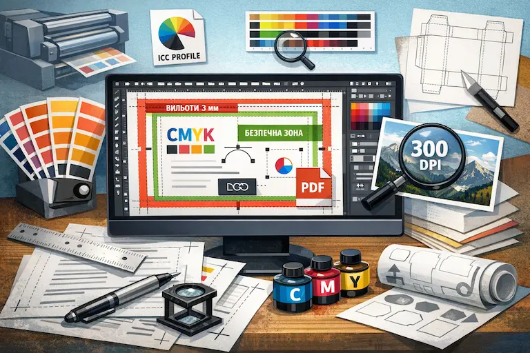 Професійна підготовка макету до друку: що врахувати