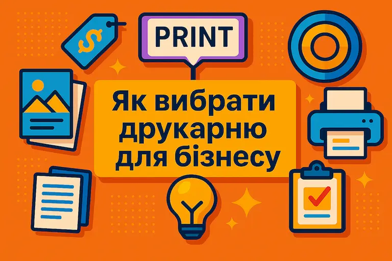 Як вибрати друкарню для бізнесу