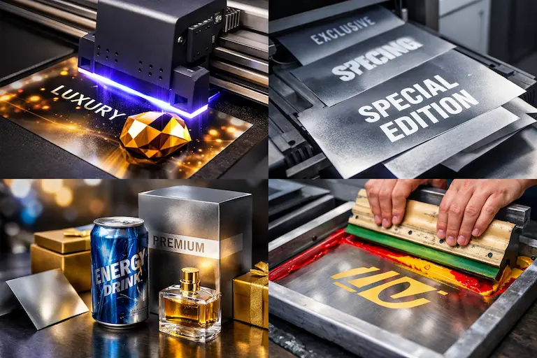 Технології друку на металі та металізованому папері